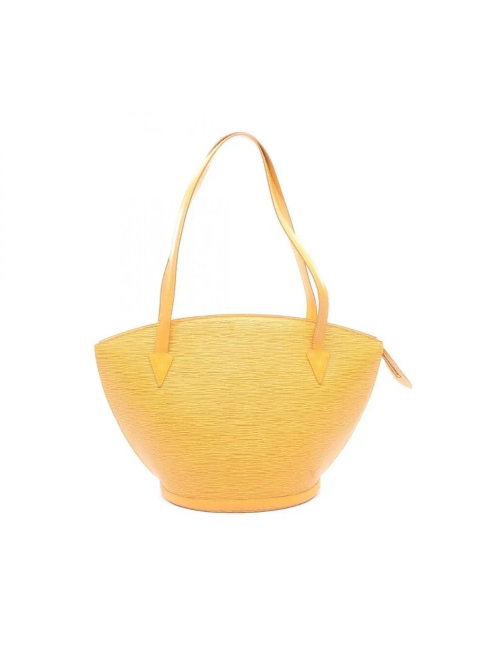 Louis Vuitton Shoulder Bag Saint Jacques Shopping Tassili Yellow Leather